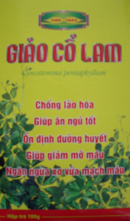 Sản phẩm chữa giảm mỡ, hạ cholesterol, chữa tiểu đường - giá rẻ:GIảo Cổ Lam